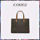 COOGI bag women's 2025 brand light luxury women's bag birthday Chinese Valentine's Day gift for girlfriend and wife brown