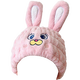 SVORIAHI Children's Hair Drying Hat Girls 2025 New Cute Thickened Shower Cap Super Water-Absorbent Quick-Drying Hair Shampoo-Free Hair Wrapping Headband Double-Eared Rabbit Pink 1 Piece Parent-child Style Universal for Children and Adults