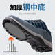 Fucheng Labor Protection Zapatos de acero transpirable para hombres Anti-smash anti-Punteura y desgaste Sólido Solado Compra Protección de trabajo Saféz de seguridad Azul 40