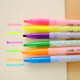 Hobbys Highlighter Farbstift Grobhub Stiftstift Student Hand Stiftmarkierungsnoten markieren Graffiti Pen 6191 Xiangxiang Highlighter Pink 12 PCs/Box
