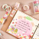 Qibuqi handbag and paper tape salt style ins style girly heart film set cartoon cute sticker diy diary decoration small rose forest full roll