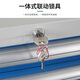 
Huizhen Heavy Workbench Assembly Line Packing Workshop Anti-static Maintenance Fitter Table 1.2 meters long hoisting two-pump HV698