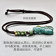 
A thousand years of jade jade Pixiu pendant, men and women ice-bottomed jade Pixiu jade pendant, jade pendant, with certificate, model five QZF3878i