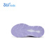 361 chaussures pour enfants, chaussures de course pour enfants, quatre saisons, garçons et filles, 3-14 ans, boutons de bouton polyvalent, chaussures de course légères, violet 32