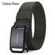 CALWAN KLSEN belt men's tactical functional belt work wear trendy casual automatic buckle simple versatile young man military training pants youth black face buckle black belt body
