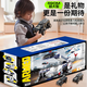 IDOL CAT Track Alloy Car Educational Toy Boy Birthday Gift 3-6 Years Old Boy Baby Children's Day Children's Day Police Car 12 Alloy Car + Airplane + Exquisite Gift Box Sam's Same Style Can Spray Water 23456 Years Old