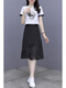 Robe gochiei en mousseline d'été 2025 costume dames nouveau tempérament de style déesse small man m (suggéré 95-105jin [Jin est égal à 0,5 kg]))