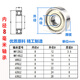 Customized Micro Rolling kleines Lager MR128 148 688 698 608z628rs 638zz Deep Groove Ball 698Rs Lagerstahl 8*19*6 mm andere