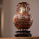 Zhu Bingren, Copper, Fuqing Lianmian Copper Vase, Flowerware, Flower Shop, Crafts, Living Room Entrance Study Ornaments, Home Decoration, Fuqing Lianmian Bottle