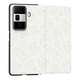 
Pure color, suitable for Honor magicvs3 mobile phone case Magic VS3 folding screen magnetic suction flap full-pack anti-fall Disney cartoon plain leather imprinted fashionable flip leather case [Pearl white]