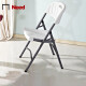 NEED outdoor folding chair computer chair home stool office training chair simple leisure dormitory back chair dining chair black surface black legs