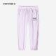 Converse Converse Children's Sports Pantalones de verano Pantalones repelentes de mosquito de verano Pantalones delgados CNVG-WP-F695 Lavender 130/56 [Altura sugerida 116-122cm]
