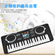 Taoleji 37-Key Electronic Piano Children's Musical Instruments Anfänger Frühschulbildung mit Mikrofonklavierspielzeug zum Spielen von Babys und jungen Mädchen 37-Key-Elektronikklavier + Batterie