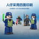 
Senbao Building Blocks Aircraft Carrier Building Blocks Shandong Destroyer Helicopter Fighter Military Model Assembly Boy Children's Toys J-10B-Fighter [757 Particles]