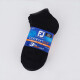 FootJoy高尔夫男士袜子FJ ComfortSof运动舒短袜golf短筒袜子踝袜运动 黑色三双装 15276