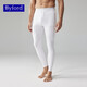 BYFORD (BYFORD) men's autumn clothes and trousers cotton counter knitted thermal underwear set long sleeve base men's red MW8826846 MW8846+MW8950-set-white-thick M