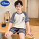 
Disney boy pajamas children summer thin pure cotton short-sleeved suit medium-sized children 12-year-old boy fashionable summer home clothes 695 [Cotton] 165 S size recommended 140-150 cm weight
