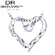Fat Donglai same style platinum pendant for women without chain PT950 platinum women's platinum necklace single platinum style 2