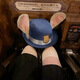 Im Herbst, Judy Hat Bunny Bowl Hat Crazy Zootopia Polizistin Judy Hat Kinderkopfschmuck Hairbandhut Judy Bunny (57 Stirnband Erwachsenenstil)