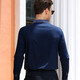 
AMURS Love Muse Long Sleeve T-shirt Middle-aged Men's Multi-Color Preferred Autumn Men's T-shirt NS02 Navy Blue (1480) 46B (115Jin[Jin is equal to 0.5 kg]~130Jin[Jin is equal to 0.5 kg])