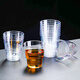 Fangcaodi disposable cups 200ML*60 pieces, drinking cups, tea cups, thickened hard plastic cups, aviation cups, step cups, space cups