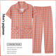 Modal pajamas for women, middle-aged and elderly summer thin short-sleeved long pants mother pajamas light and comfortable light luxury home clothes Y9921 women M (80-100Jin [Jin equals 0.5 kg])