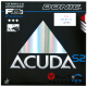 多尼克（DONIC）ACUDA S1加强S2 S3乒乓球拍胶皮套胶德国反胶涩性 1208 12083S3红色2.0_行货