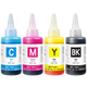 Yichuan [Originalqualität] Geeignet für HP 4826 Tinte 47 Tintenpatrone 4828 4825 4829 4877 Farbe Vierfarber Tinte Tinte Öl gelber Tinten-Tinten-Pack (mit Tintenaddier)