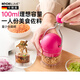 Kajiangyan hand-cranked garlic pounder multifunctional cooking garlic machine household labor-saving garlic chili with cream white