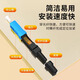 Glasfaser hochwertiger Kaltanschluss Faseranschluss SC/FC/LC Faseranschluss FTTH Eingebettete Leder Faser Faser Schnellanschluss Mobile China Unicom Telekommunikationsklasse SCUPC Square Head SC Cold Connector [Telekommunikationsklasse] 10 Packs