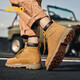Jeep Jeep Martin Boots Klassiker Retro gelbe Stiefel Arbeitschoot
