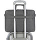 Betome 9901 Tragbare Dateibeutel große Kapazität mehrschichtige Konferenztasche Tasche Business Bag Canvas wasserdichte Multi-Layer-Reißverschluss-Business-Bag Information Tasche Hellgrau