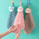 Miaoran rag chenille 47*32cm 1 thick absorbent hangable hand towel cute cartoon kitchen bathroom