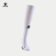 KELME long-tube football socks non-slip gauze thick-soled high-top professional football game training elite sports socks white L