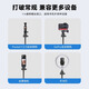 Yunteng [avec support intégré sur le sol] Convient pour Canon G7X2 CAMERIE G7X3 Small Card Camera Sony ZV-1 ZVE10 Entrée féminine CCD Trépied 1,7 mètres de coffre à distance de selfie Stick Stick [Envoyer un clip de téléphone mobile rotatif, téléphone mobile Bluetooth Remote Controly]