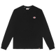 Dickies solid color casual sweatshirt with small logo on the chest, same style sweatshirt for men and women DK010983 Black L