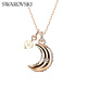 SWAROVSKI SUBLIMA Moon Imitation Pearl Necklace for Girlfriend Birthday Gift for Women 5671585