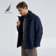 Nautica [Drop de una sola pieza] La ropa de otoño e invierno para hombres usa sombreros extraíbles y chaqueta gruesa de tres en una chaqueta gruesa de tres en uno Marina 4NV (223) XL