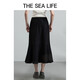 The Sea Life OU Hai Yisheng Fishtail Little Black Jirt Women's Automn Band Jirt 12350 Black Mage M