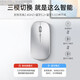 No. 1 on the SUOYING TOP list Wireless Mouse Bluetooth Silent Rechargeable Office Unlimited Sound Laptop Tablet Game Suitable for Xiaomi Huawei Honor Lenovo Apple Enhanced Enhanced Battery Life丨Rechargeable丨Silent Button丨Bluetooth Three Modes Silver Suitable for Huawei Apple Xiaomi HP Asus Lenovo Honor MacBook
