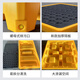 新诺达防渗漏托盘防泄漏盛漏平台塑料危废泄露化学品二次容器油桶接油盘 单桶 670*670*150mm