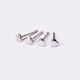 YOUSHINUO platinum earrings small love heart cute little girl platinum PT950 heart-shaped small earrings mini platinum earrings glossy small love single * straight needle