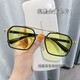 Zuo Santa Fe's new Douyin Chen Weiting sunglasses for men, driving glasses, ultraviolet, Korean style, handsome, fashionable and domineering sunglasses, bright black gold, black and gray lenses, high cost performance, sunglasses + mirror bag + mirror cloth