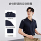 
JD.com [Liquid ammonia anti-wrinkle-free] polo shirt for men short-sleeved men's T-shirt cool feeling Chinese Valentine's light gray XL