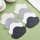 Heel anti-wear patch Heel hole wear repair subsidy Sports shoe lining patch Self-adhesive heel patch Gray 6 pieces