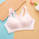 Yu Zhaolin (Yuzhaolin) Highschool-Schüler Sportunterwäsche für Frauen schockiersicherer Jugend-Entwicklungsmädchen Girl Girl Girl Girl Vest Bra 9215 Navy 1 Stück L /80 (85-100jin [Jin gleich 0,5 kg]))