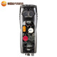 Detu 340 Analizador de gases de combustible detector de emisión de grado industrial CALDERA DE CORMATIÓN DE COMBUSTIÓN DE COMBUSTIÓN DE LA PARTED DE GAS DE FUMPLES 335 mm [Número de pedido 0600 9766]