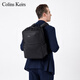 Colins Keirs Rucksack Herren -Rucksack Reisetasche Großkapazität Business Computertasche 2024 Neue Schüler der High School College School Tasche Schwarz