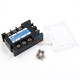 80A三相24v固态MGR-3继电器032 3880Z DC-AC直流控交流380V 继电器+散热器小