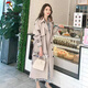 Woodpecker (TUCANO) this year's popular windbreaker 2024 new autumn wear mid-length coat for women over the knee temperament goddess Fan Yinglun style green coffee color 3XL recommended 150-165 Jin Jin equals 0.5 kg to wear